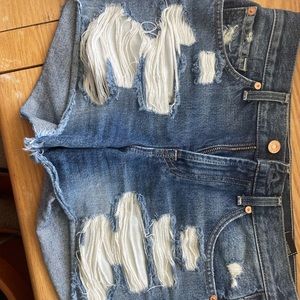 7 For all mankind  Jean shorts